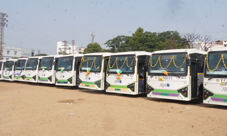 Telangana govt launch 50 Electric Buses