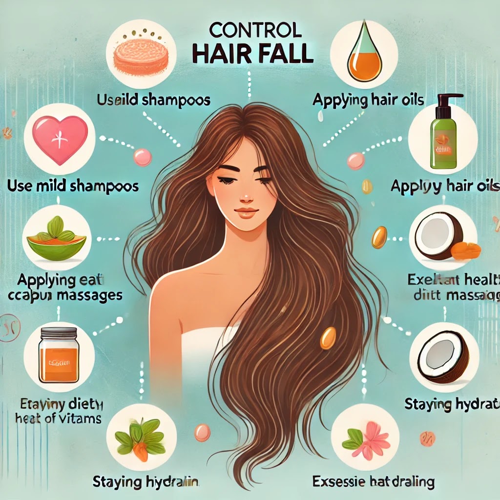 Effective Ways to Control Hair Fall and Promote Healthy Hair Growth
