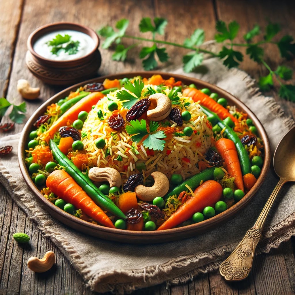 Delicious Homemade Vegetable Biryani Recipe