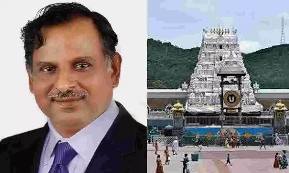 ISRO Chairman Dr. Narayanan Visits Tirumala Temple Ahead of the Historic GSLV F-15 Launch
